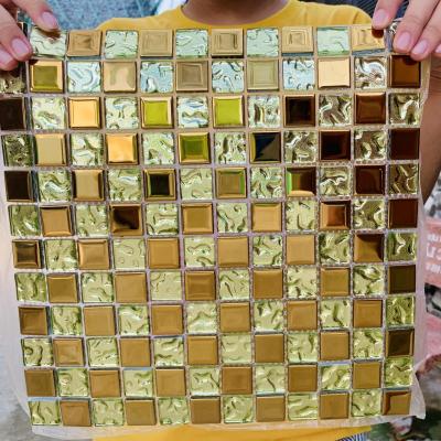 Mosaic mạ vàng AN508